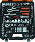 Miniatyrbild 2 av 5: Bahco hylsnyckelset 1/2, 1/4, 3/8 138 delar S138 (S138)