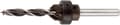 Miniatyrbillede 7 af 7: kwb 513104 træspiralbor 3-delt 4 mm 1 stk (513104)