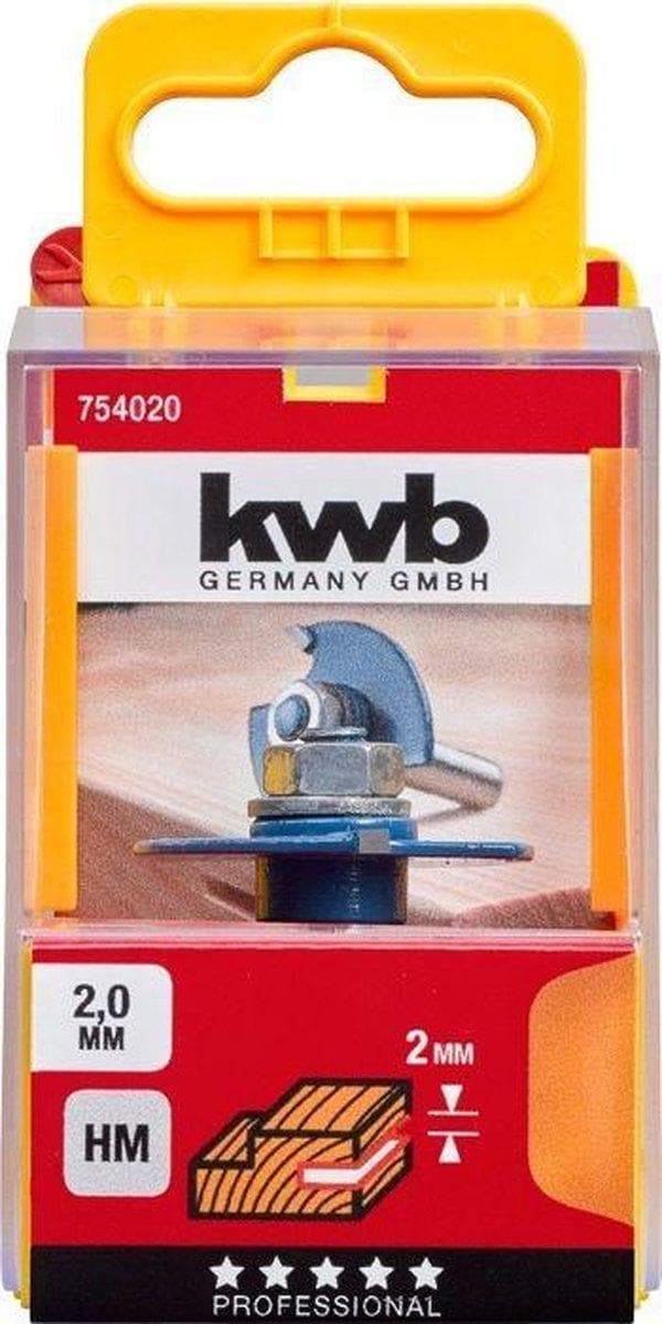 kwb 754020 spårfräs 2 mm (754020)