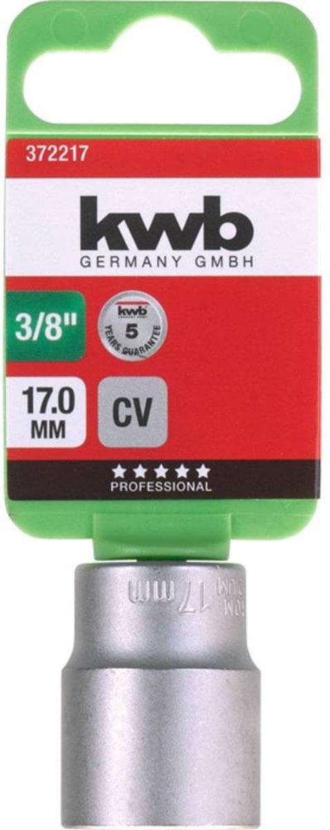 kwb 372217 topnøgleindsats 17 mm 3/8 (372217)