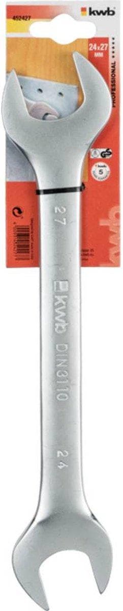kwb 452427 dobbelt gaffelnøgle 1 stk 24 - 27 mm (452427)