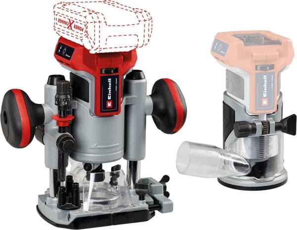 Einhell 4350410 TP-RO 18 sæt Li BL - Solo Power X-Change router (4350410)