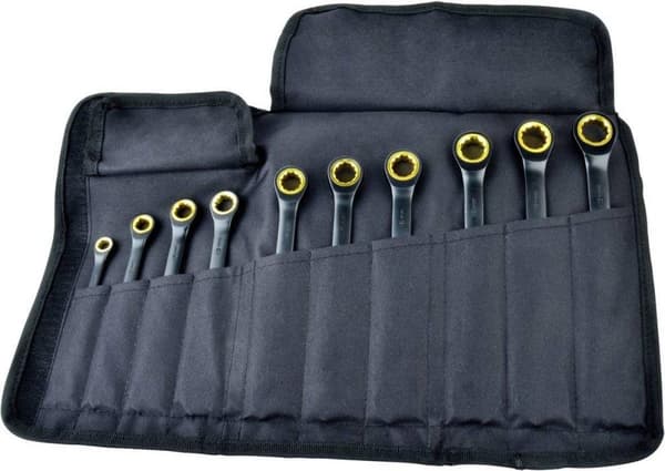 Q25210 Quantool säädettävä jakoavainsarja 10 kpl 8 - 19 mm (Q25210)