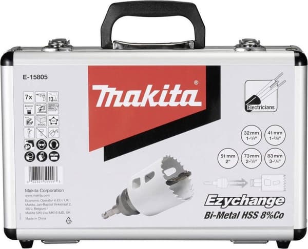 Makita E-15805 EZYCHANGE BiM sæt elektriker (E-15805)