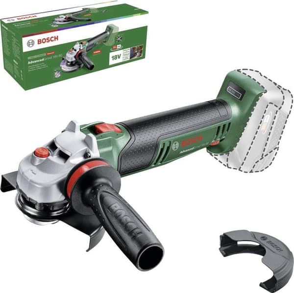 Bosch AdvancedGrind 18V-80 - vinkelsliber - ledningsfri - 125 mm - uden batteri - 18 V
