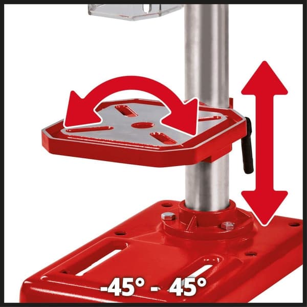 Einhell TC-BD 500. Tuotetyyppi: penkkipora, holkkityyppi: jakoavain, istukka: B16. Pyörimisnopeus (min): 300 rpm, Pyörimisnopeus (max): 2410 rpm, Pora