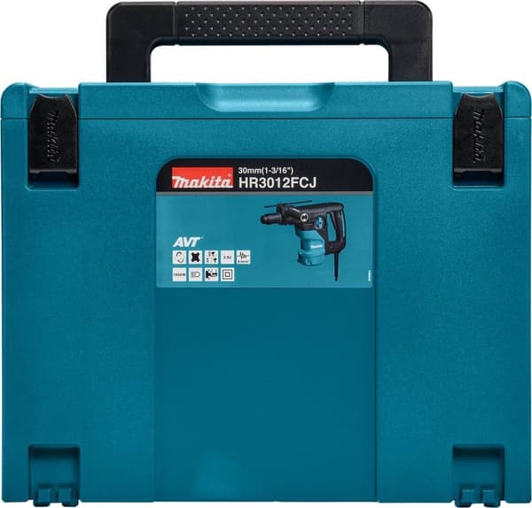 Makita HR3012FCJ - Pyörivä vasara - 1050 W - 3 toimintoa - SDS-plus - 3,9 joulea