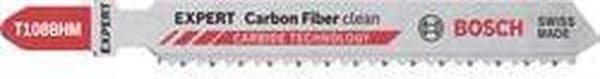 Bosch Expert Carbon Fiber Clean T 108 BHM - stiksavklinge - til glasfiberforstærket plast, kulfiberforstærket plast, fiberforstærket plast - 3 stk - T