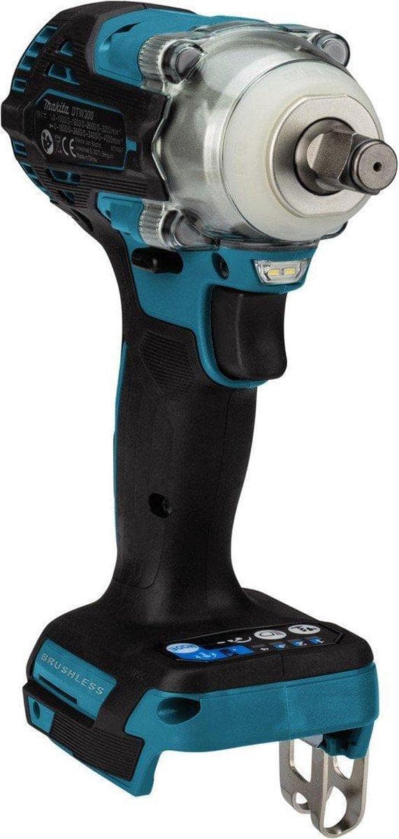 Makita DTW300ZJ - Slagnøgle - ledningsfri - 4 hastigheder - 1/2" firkantet drev - 330 N m - uden batteri - 18 V (DTW300ZJ)