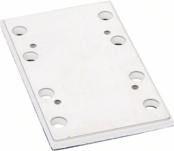 Bosch tilbehør Velcro slibeplade, 80 x 130 mm 2608601444