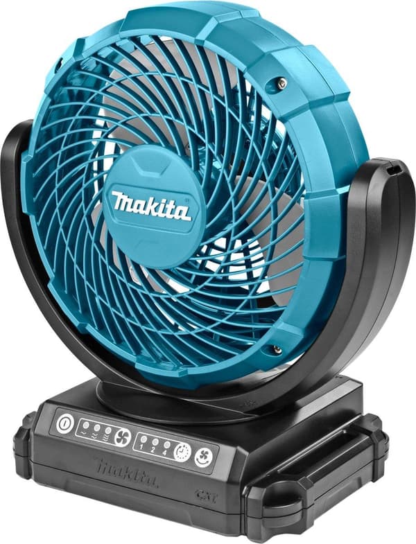 Makita Lattiatuuletin (Ø x K) 180 mm x 284 mm Musta, turkoosi (CF101DZ)
