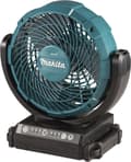 Pikkukuva 9 / 9: Makita Lattiatuuletin (Ø x K) 180 mm x 284 mm Musta, turkoosi (CF101DZ)