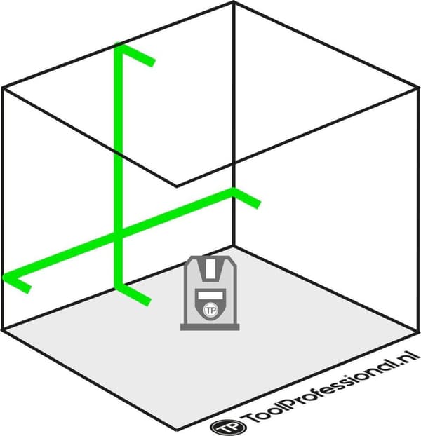 Stanley Cubix linjelaser - grøn (STHT77499-1)