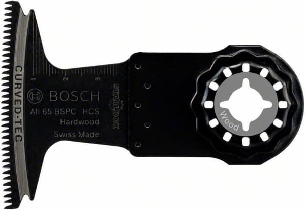 Bosch AII 65 BSPC - skärblad för dyksåg - för lövträ - 5 delar - Starlock - bredd: 65 mm