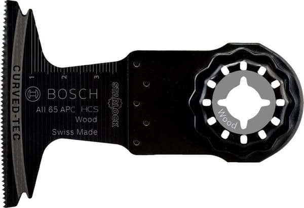 Bosch Starlock AII 65 APC - dyksavskæreklinge - til træ, blødt træ - 5 stk - bredde: 65 mm (2608662358)