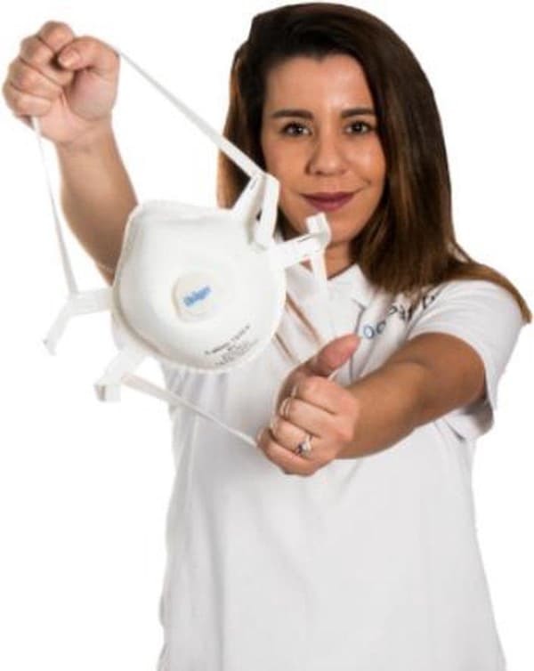 Dräger X-plore 1330 FFP3 V NRD partikelbeskyttelsesmaske med ventil (pakke med 5) (3951217)