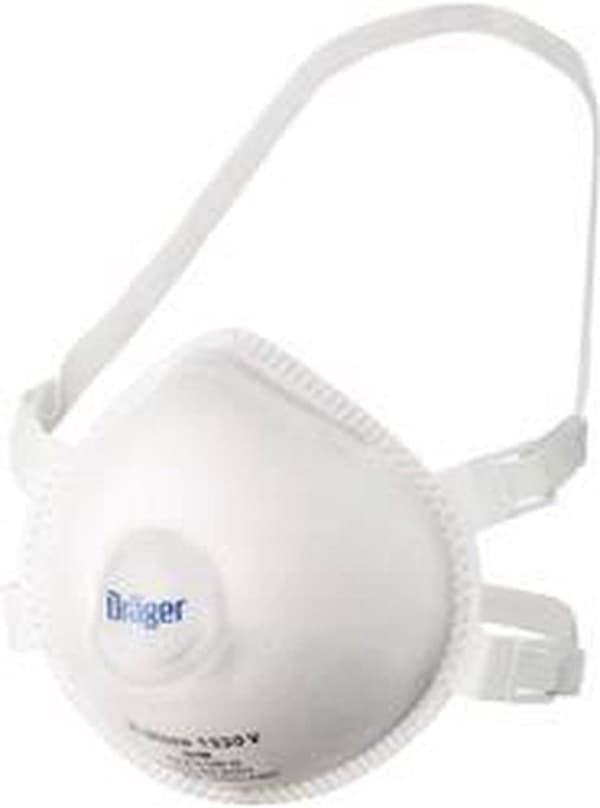 Dräger X-plore 1330 FFP3 V NRD partikelbeskyttelsesmaske med ventil (pakke med 5) (3951217)