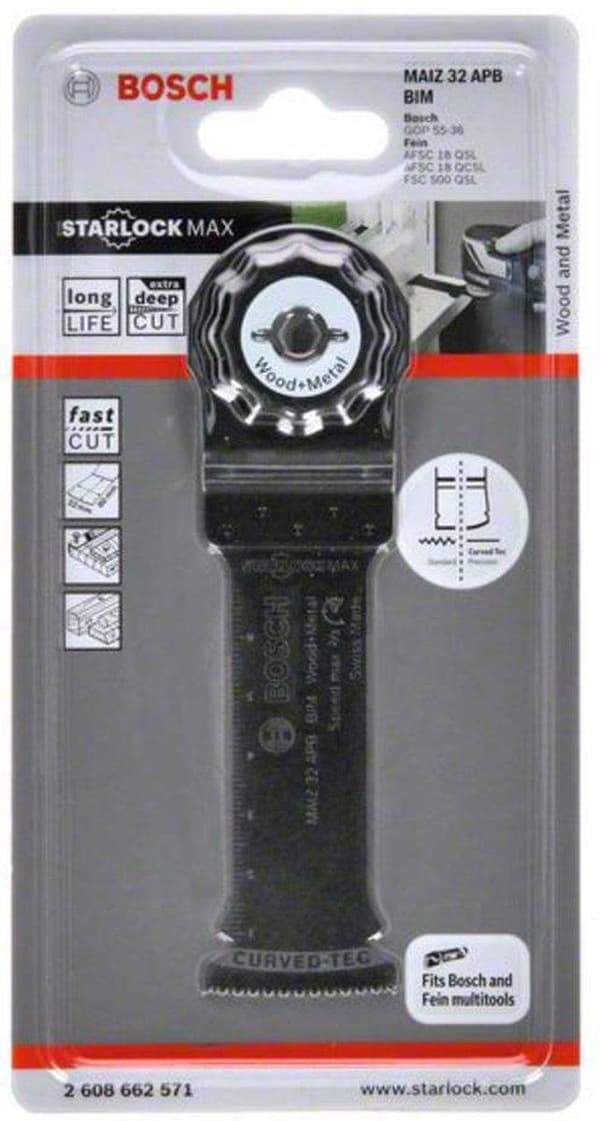 Bosch MAIZ 32 APB - dyksavskæreklinge - Starlock Max - bredde: 32 mm