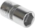 Miniatyrbillede 3 af 6: GEDORE topnøgleindsats 1/4" sekskant 9 mm (6166130)