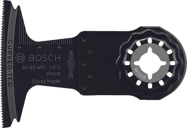 Bosch AII 65 APC - dyksavskæreklinge - til træ, nåletræ, døre - Starlock - bredde: 65 mm (2608662357)