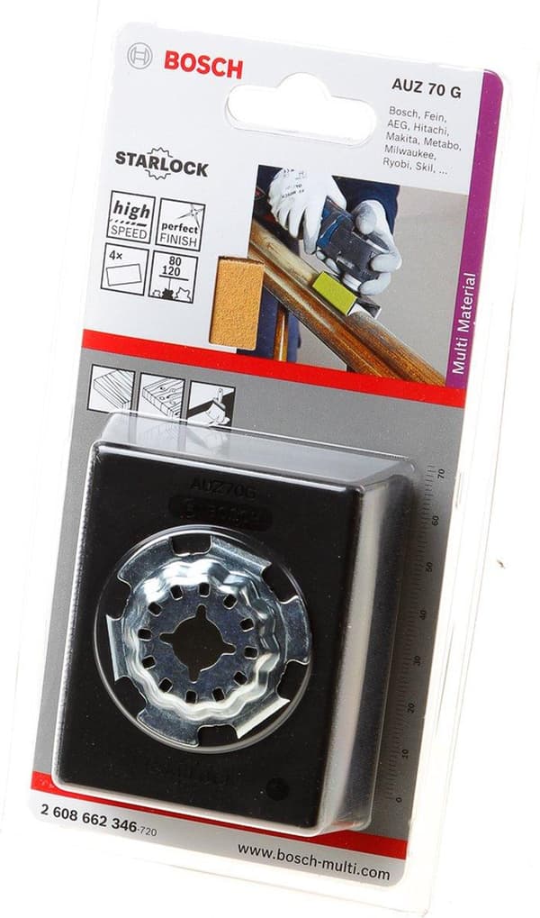 Bosch Starlock AUZ 70 G - profilsliber - 70 mm