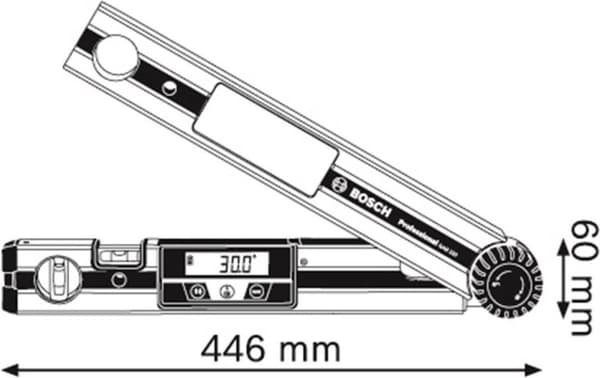 Bosch Professional GAM 220 - vinkelmåler