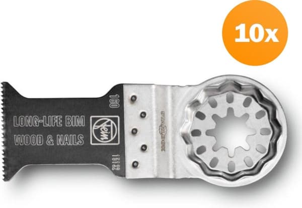 Fein bimetal dyksavklinge 35 mm E-Cut Long-Life 63502160240 Velegnet til mærker Fein, Makita, Bosch, Milwaukee, Metab (63502160240)