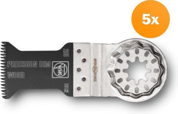 Fein Bimetal dyksågblad 35 mm E-Cut Precision 63502205230 Lämplig för märken Fein, Makita, Bosch, Milwaukee, Metab (63502205230)