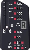 Miniatyrbillede 2 af 5: BENNING Duspol analog analog multimeter CAT IV 600V multimeter (050261)