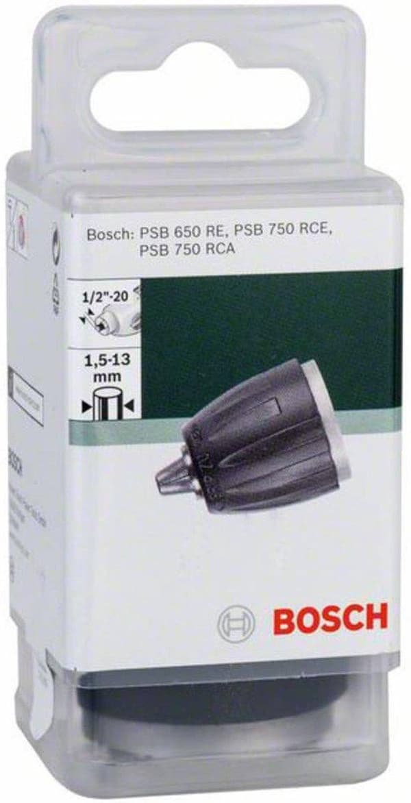 Bosch 2609255729 - Borrchuckadapter - 1,5 - 13 - PSB 650 RE - PSB 750 RCE - PSB 750 RCA - Svart - 1 st (2609255729)