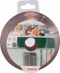 Miniatyrbild 2 av 3: Bosch slippapper för slipplatta, korn 80 (Ø) 125 mm 2609256252, 5 st. (2609256252)