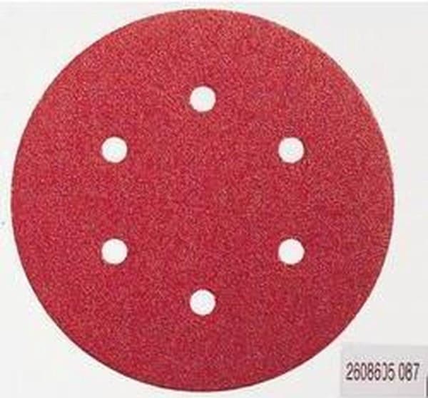 Bosch excentrisk slibepapir med velcro, perforeret korn 180 (Ø) 150 mm Expert til Træ 2608605721 5 stk. (2608605721)