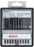 Miniatyrbild 2 av 3: Bosch Robust Line Top Expert - sågbladssats för sticksåg - 10 stycken - T-skaft