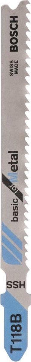 Bosch stiksavklinge T 118 B, basis til metal, pakke med 3 2608631673 savklinge (2608631673)