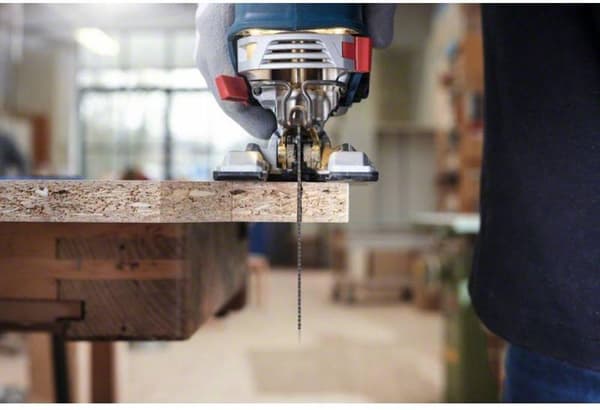 Bosch clean for Hard Wood T 101 AOF - stiksavklinge - til krydsfiner, hårdttræ, laminerede paneler, højtrykslaminerede paneler (HPL) - 5 stk - T-skaft