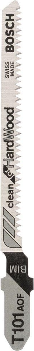 Bosch sticksågsblad T 101 AOF, rent för hårt trä, 3-pack 2608636225 sågblad (2608636225)