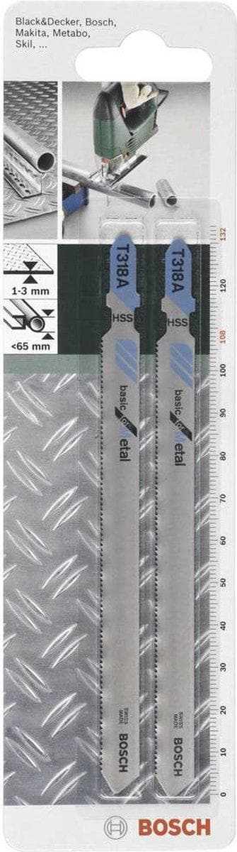 Bosch stiksavklinge HSS, T 318 A 2609256732 savklinge (2609256732)
