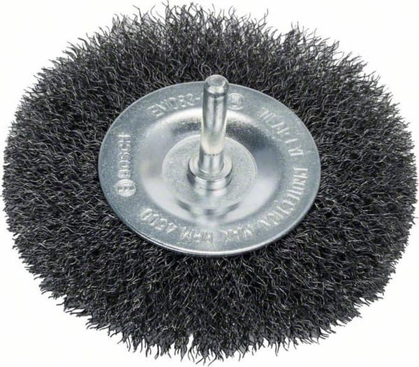 Bosch 1609200274 Levyharja Ø 100 mm teräslanka varsi Ø 6 mm 1 kpl pakkaus (1609200274)