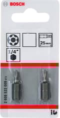 Miniatyrbillede 2 af 5: Bosch Torx bit TR 30 ekstra hård C 6.3 2 stk (2608522014)