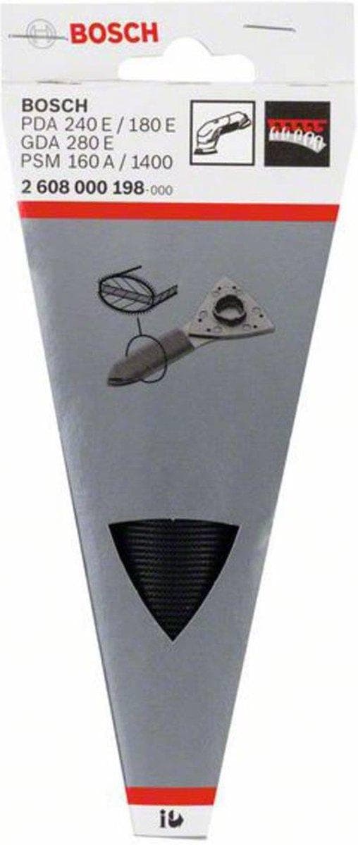Bosch-hiomakieleke, soikea, Boschin kolmiohiomakoneeseen 2608000198 (2608000198)