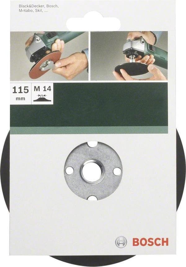 Bosch hiomalaikka kulmahiomakoneille, kiinnitysjärjestelmä, 125 mm 2609256257 (2609256257)