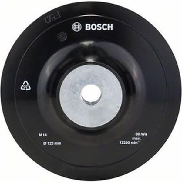 Bosch hiomalaikka kulmahiomakoneille, kiinnitysjärjestelmä, 125 mm 2609256257 (2609256257)