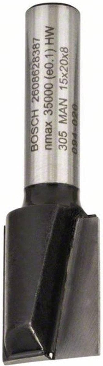 Bosch Standard for træ - rundskærer - til blødt massivt træ, hårdt massivt træ, træbaserede materialer - lige - 15 mm - længde: 51 mm (2608628387)