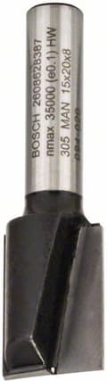 Miniatyrbillede 3 af 5: Bosch Standard for træ - rundskærer - til blødt massivt træ, hårdt massivt træ, træbaserede materialer - lige - 15 mm - længde: 51 mm (2608628387)