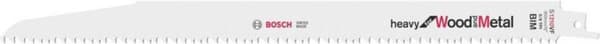 Bosch heavy til træ og metal S 1210 VF - savklinge - til træ, metal, træ med søm, spånplader, epoxy, glasfiberforstærket plast - 5 stk - længde: 300 m