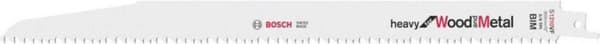 Bosch heavy til træ og metal S 1210 VF - savklinge - til træ, metal, træ med søm, spånplader, epoxy, glasfiberforstærket plast - 5 stk - længde: 300 m