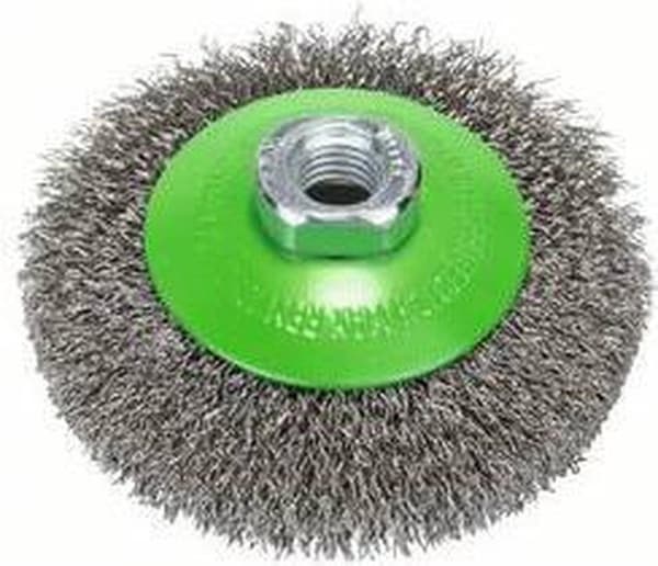 Bosch clean for Inox - Fasad borste - för aluminium, rostfritt stål, icke-järnmetall - 100 mm - M14 (2608622108)