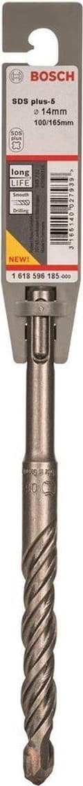 Miniatyrbillede 4 af 5: Bosch SDS-plus-5 - bor - til beton, murværk - hammerbor - 14 mm - SDS-plus - længde: 165 mm