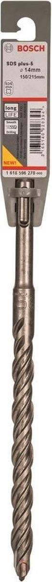 Bosch SDS-plus-5 - boremaskine - til beton, murværk - 14 mm - SDS-plus - længde: 215 mm