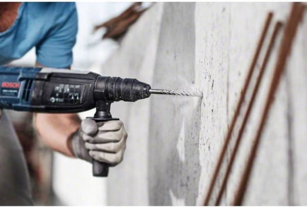 Bosch hammarborr i hårdmetall 4 mm SDS-plus-5 2608597774 total längd 160 mm SDS-Plus 1 st (2608597774)